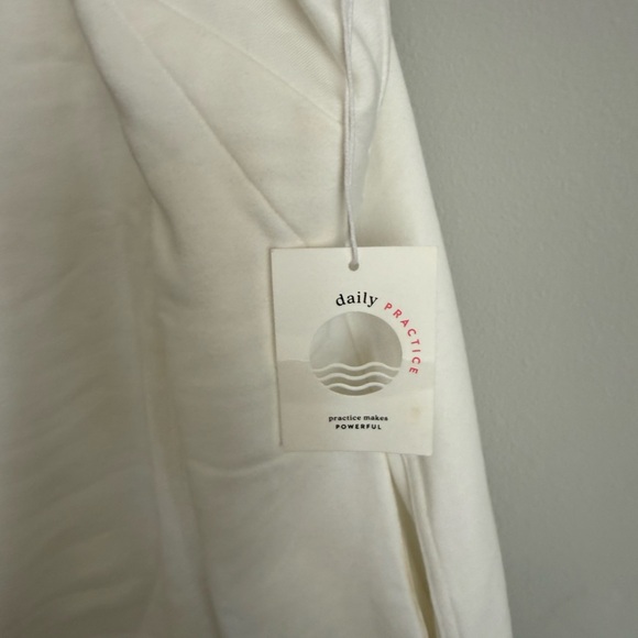 NWT Anthropologie Daily Practice White Halter Dress - Picture 6 of 13